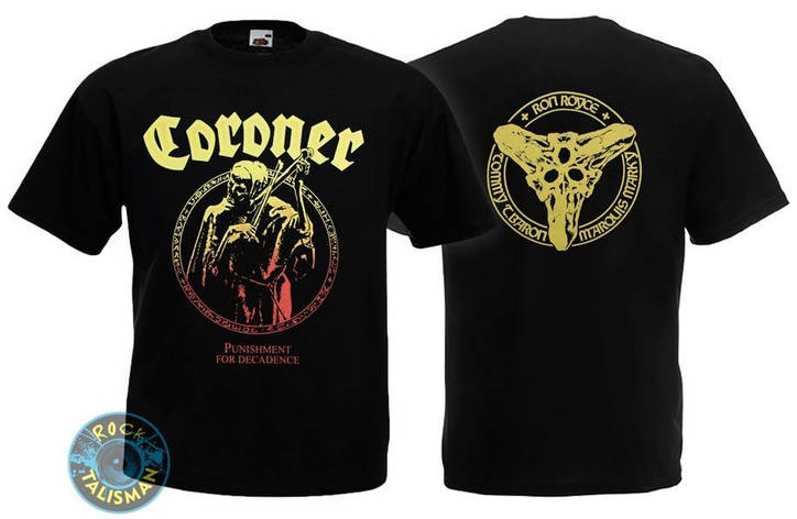 Футболка CORONER Punishment For Decadence, фото 2