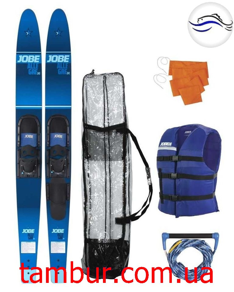 Водні лижі Allegre 67" Combo Skis Blue Pack (комплект)