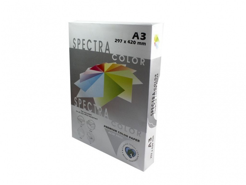 Бумага флуоресцентных тонов Spectra_Color 321 зеленый А3 75гр 500ар "Spectra_Color" неон Green