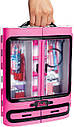 Шафа валіза Барбі Рожевий Barbie Fashionistas Closet DMT57, фото 3