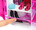 Шафа валіза Барбі Рожевий Barbie Fashionistas Closet DMT57, фото 8