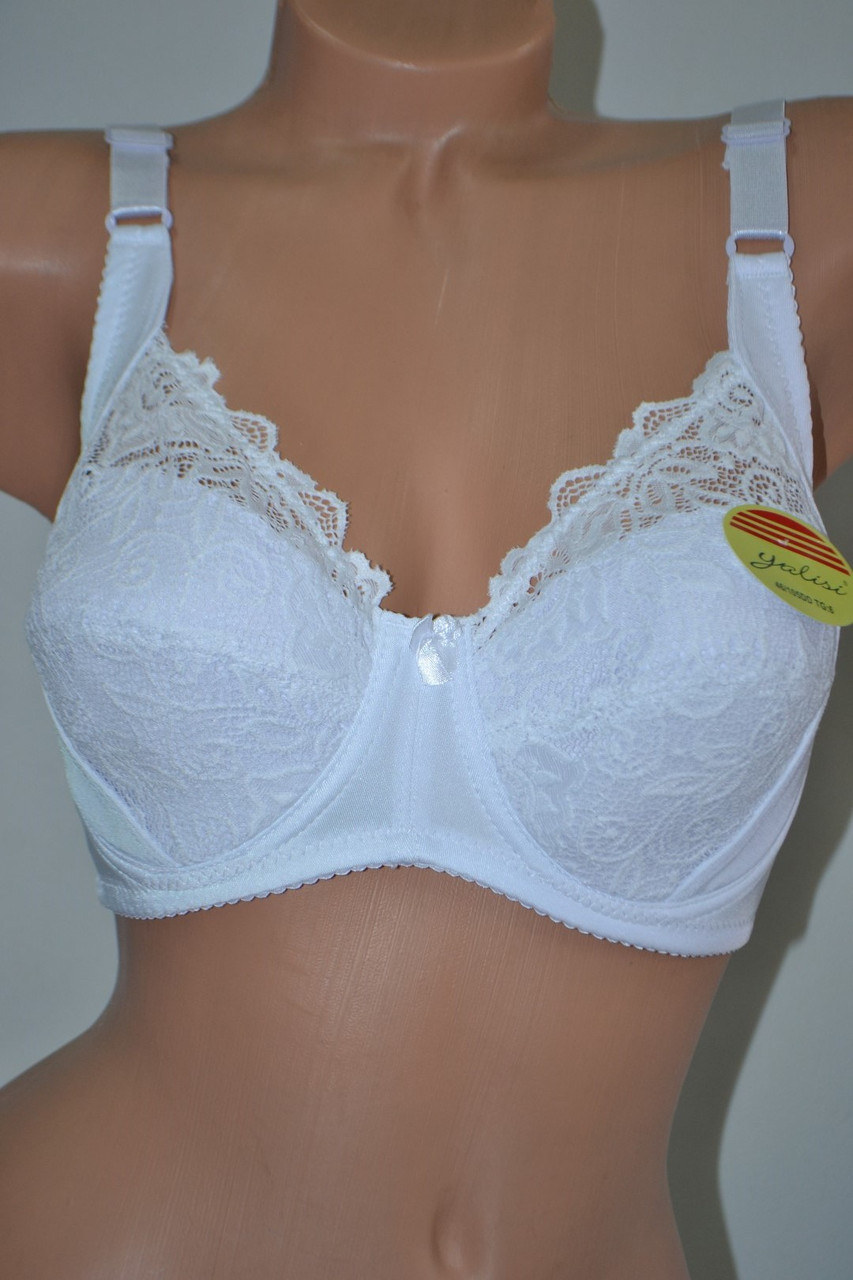 Бюстгальтер yalisi 8125 без поролону чашка DD Білий, фото 1