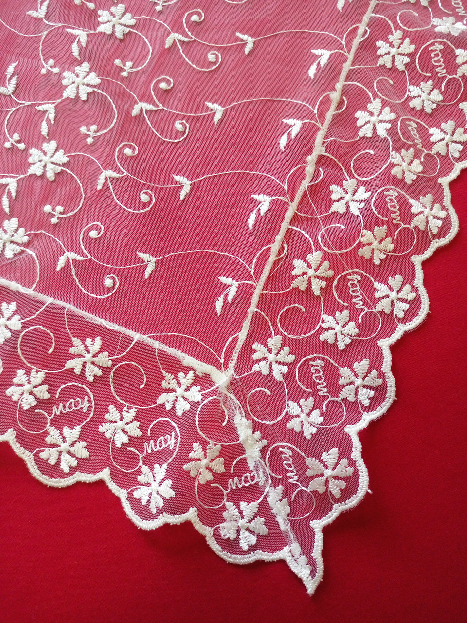 Свадебный платок для невесты - фото 3 - id-p555128740