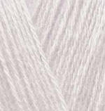 Alize ANGORA GOLD (Ангора Голд) № 168 біла зима (Вовняна пряжа ангора, нитки для в'язання), фото 2