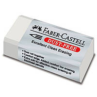 Набор ластиков Faber Castell 18524 белый блистер 2 шт Dust-free белый винил