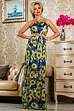 Легке плаття жіноче довге в 3х кольорах SV 2234, фото 2