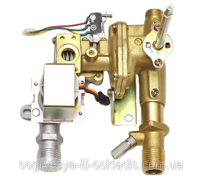 Блок газодяної латуни (без ф.у, Китай) колонок газових турбо, арт. J0041, к.з. 0743, фото 1