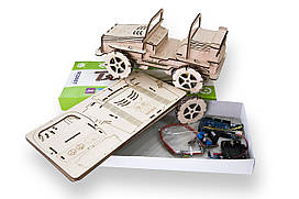  Arduino 3D конструктор  EcoBot Buggy 4х4