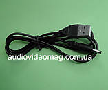 Кабель USB на штекер живлення 3.5-1.4, довжина 1 метр, фото 3