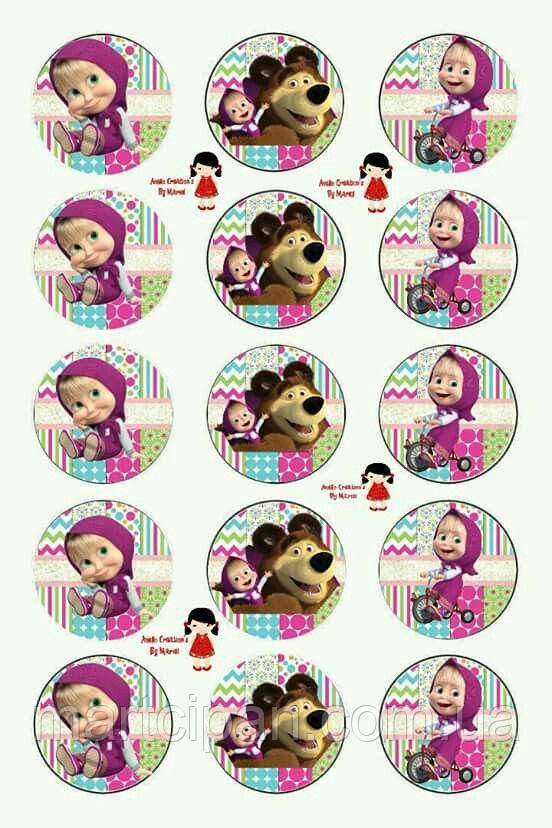 Маша 18 Вафельна картинка , фото 1