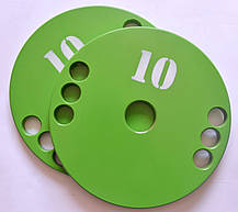 Набор дисков (блинов) для штанги 1-2.5-5-10-20 кг (77 кг), фото 3