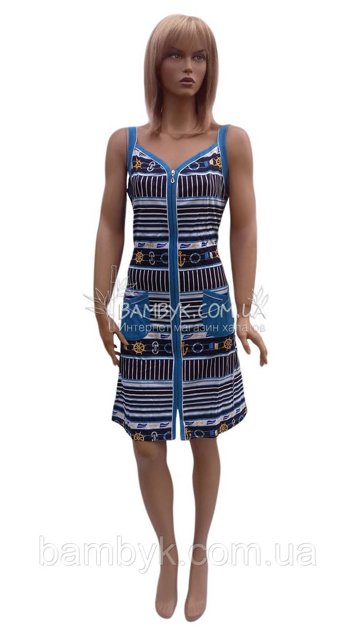 Сарафан літній на блискавці "Marylin" №025