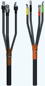 Муфта кабельна кінцева 4ПКВТН-1 150/240, 0,4-1 кВ внутрішнього встановлення, фото 1