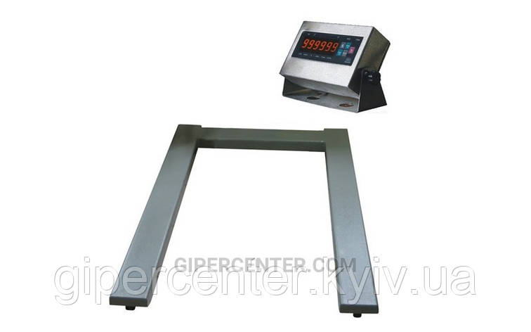 Ваги паллетні ЗЕВС ВПЕ-4 Преміум (1200х800 мм) НПВ: 3000 кг, А12ESS, фото 1