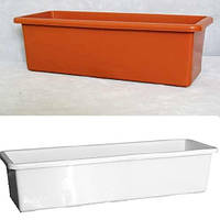Балконний пластмасовий ящик Рот 60 Теракот