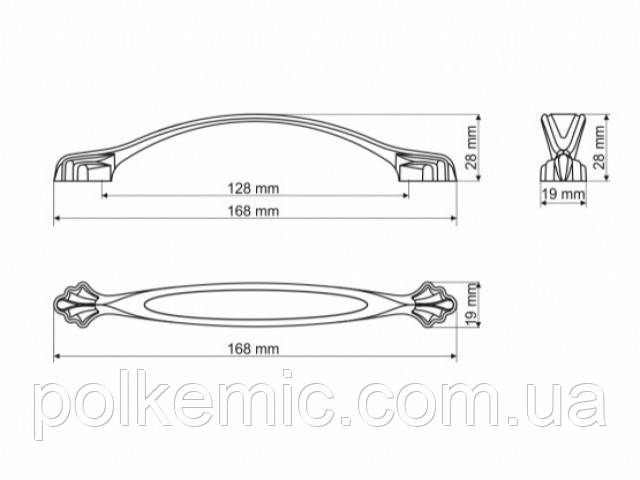 Ручка Gamet UR41 - фото 4 - id-p555479887