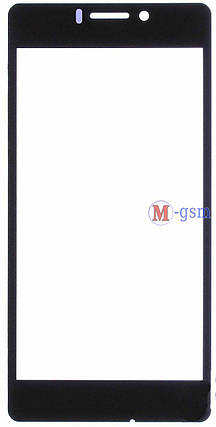 Корпусне скло на Fly IQ4412 Coral чорне, фото 1