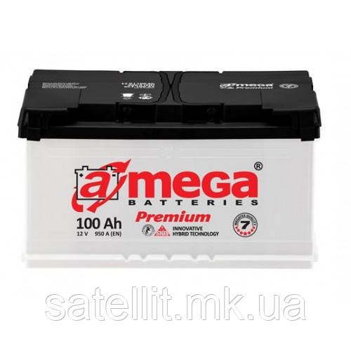 АКБ A-MEGA ULTRA М7 (0+правий) 6CT-105 960А, БІЛИЙ 24 місяці гарантії