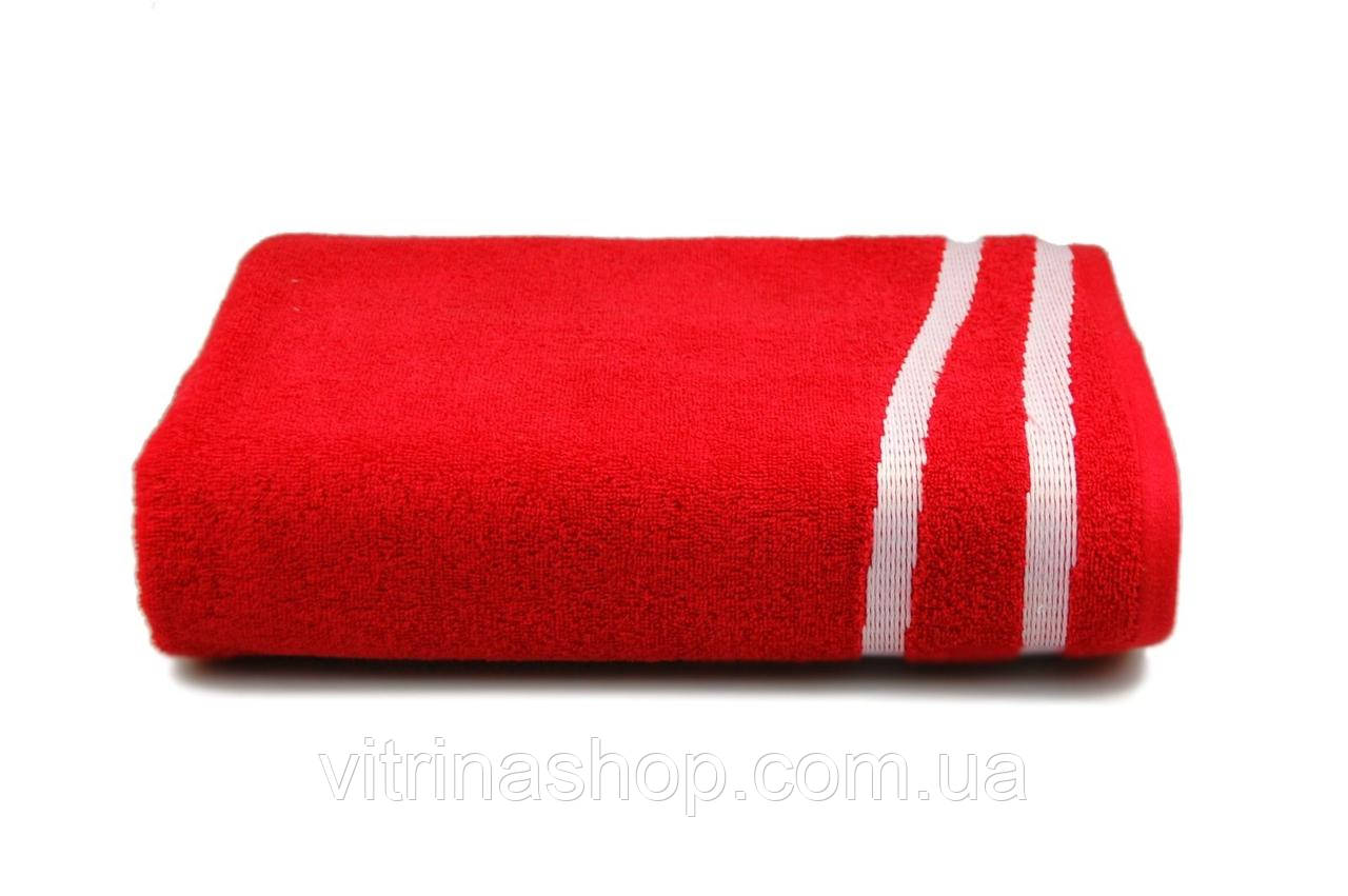 Рушник махровий Fitness (червоний), 50х90 см
