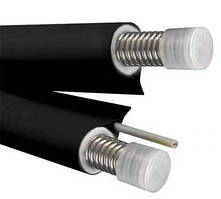 Подвійний теплоізольований трубопровід із неіржавкої сталі з дротом під датчик температури NANOFLEX DN16