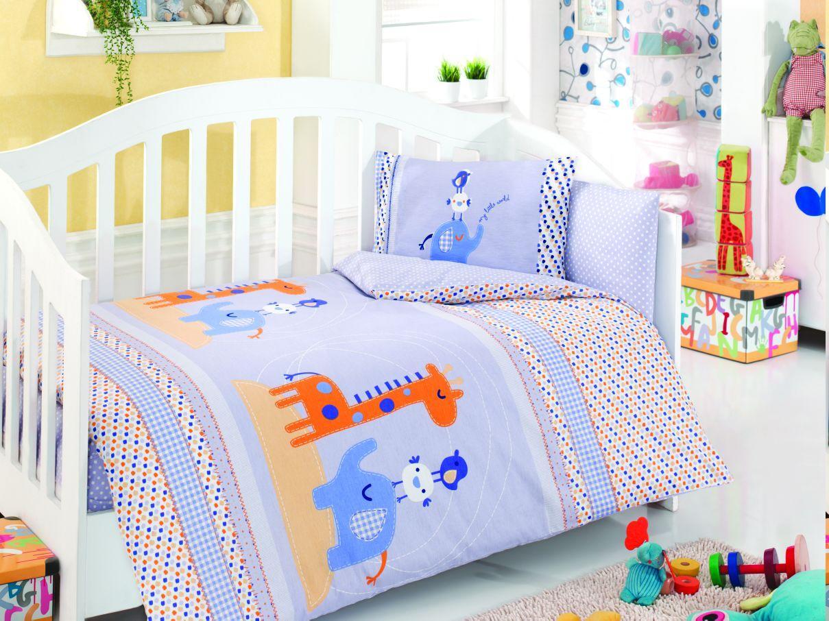 Дитячий комплект постільної білизни Ранфорс Друзі