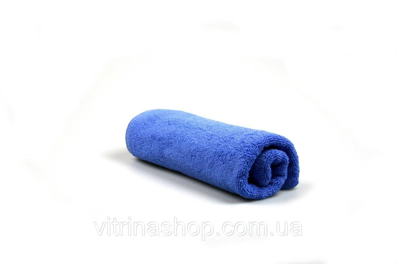 Рушник кухонний махровий (синій), 35х95 см