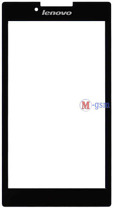 Корпусне скло на Lenovo A7-30TC, A7-30HC чорне, фото 1