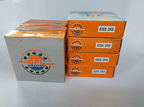 Підшипник 180305 (6305-2RS) GPL/УКРАЇНА, фото 1
