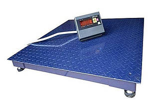 Ваги платформні ЗЕВС Стандарт 500 кг 1200х1500 мм, фото 1