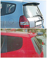 Спойлер без стопа під фарбування на Honda Jazz 2008-2011
