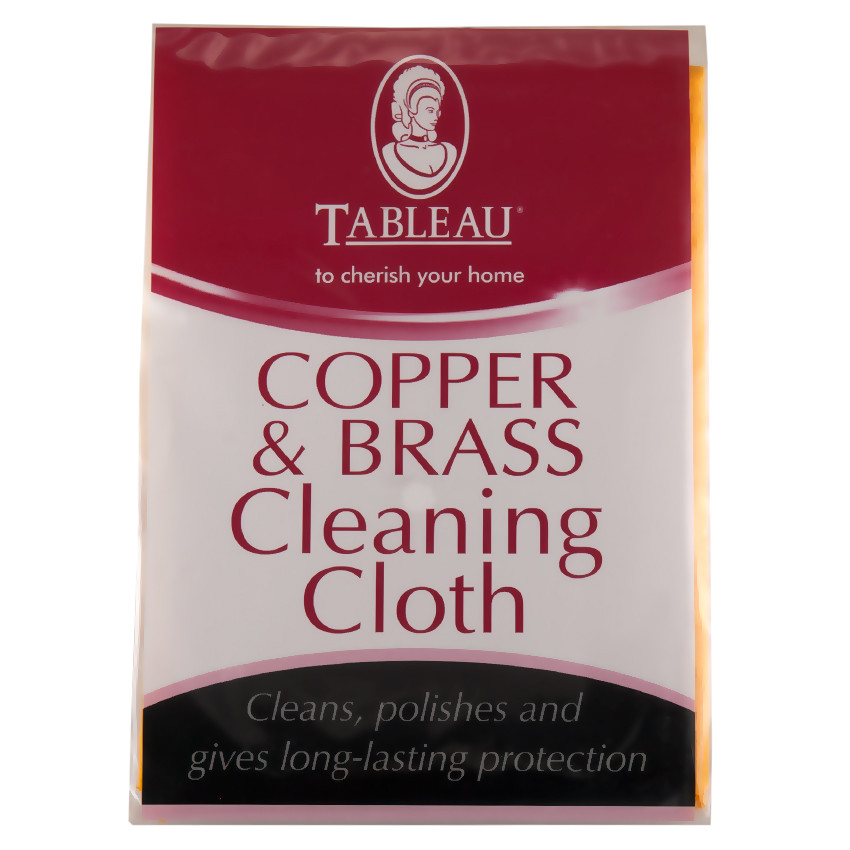 Тканинні серветки для чищення міді та латуні Copper & Brass Cleaning Cloth&Mitt