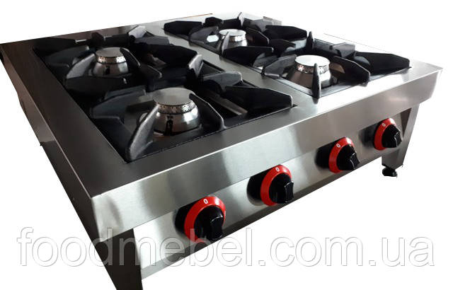 Газова плита Foodcook GP4-РРK професійна, фото 1
