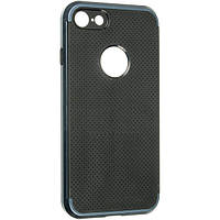 Противоударный комбинированный чехол-накладка IPAKY для Iphone 7 и Iphone 8 синий