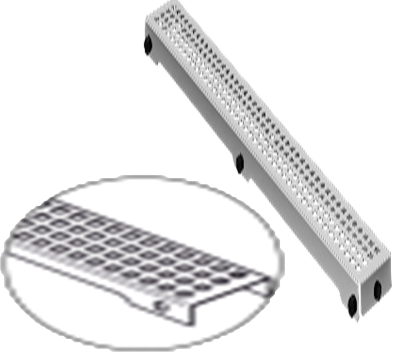 Aqua Ambient решітка CUBE (900 мм)