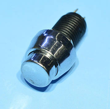 Кнопка без фікс. PBS-20A, колір нікель, 1-група OFF-(ON), Daier