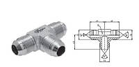 Адаптер-трійник JIC 3/4"(Ш)