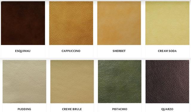 Обивочный материал Кожа Люкс (Италия) комбинированная Обивочный материал Кожа Люкс (Италия) комбинированная