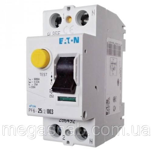 Диференціальне реле PF6-25/2/0.03 EATON
