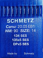 Иглы Schmetz DPx5, SES №90 для промышленных швейных машин