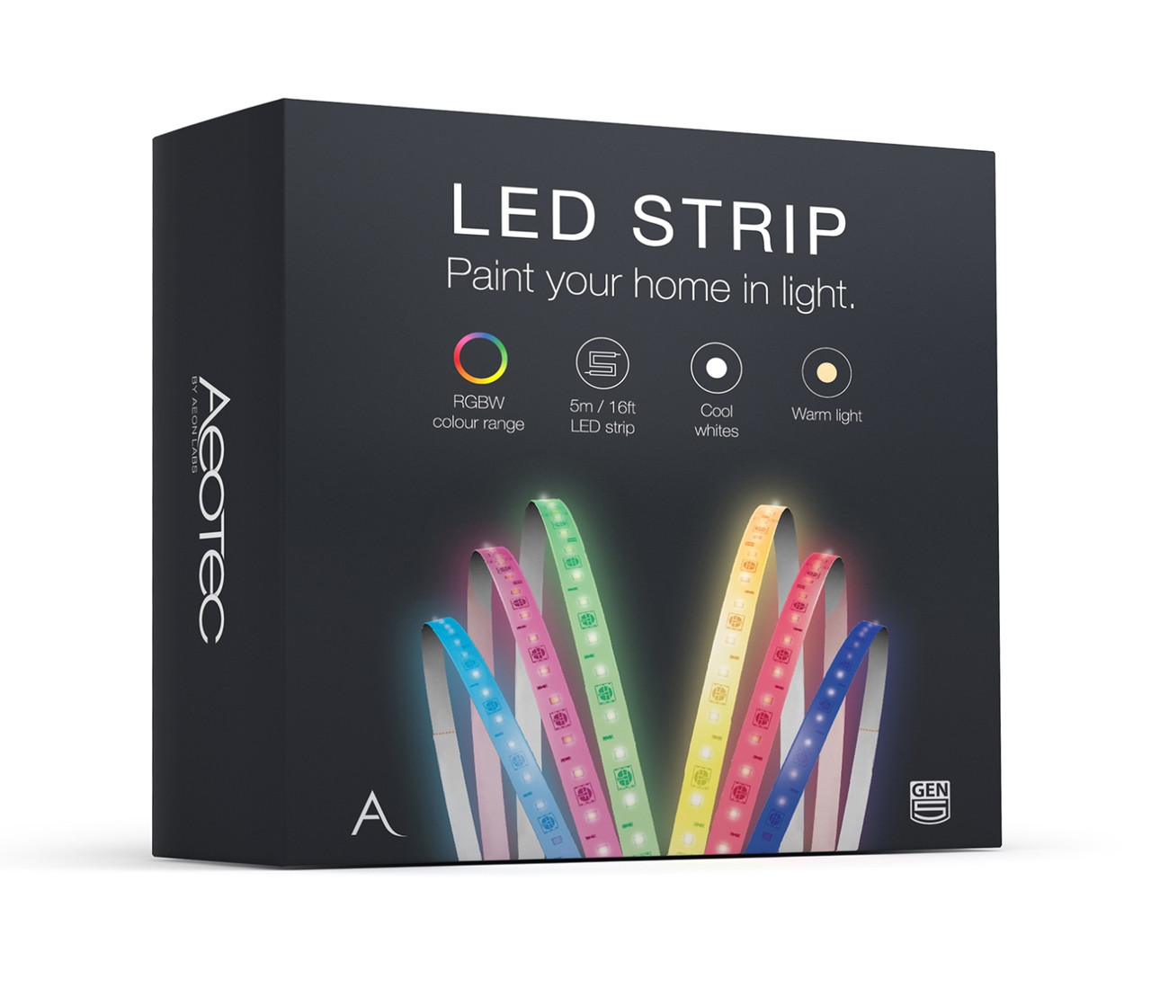Світлодіодна RGBW Led стрічка Z-Wave Plus Aeotec Led Strip ― AEOEZW121