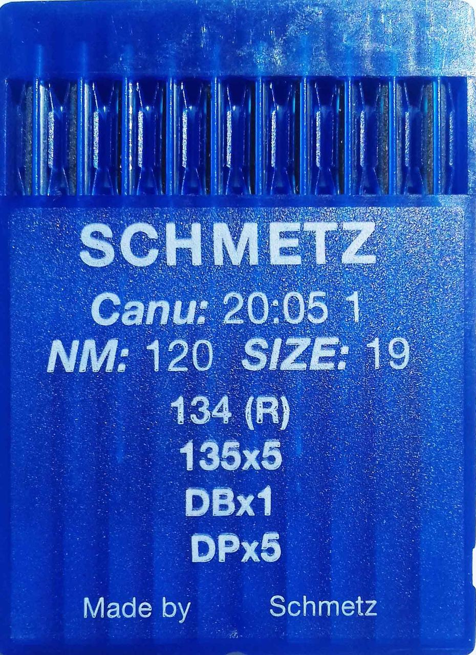 Голки Schmetz DPx5 №120 для промислових швейних машин