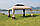 Садовий павільйон «DU-120 beige» 3х4 м. з москітками та шторами (7096), фото 2