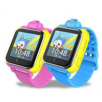 Детские часы с GPS-трекером Smart Baby Watch TW6 Синие