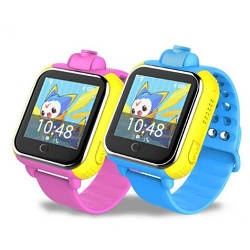 Дитячі годинник з GPS-трекером Smart Baby Watch TW6 Сині