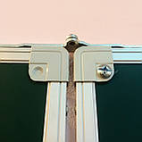 Дошка аудиторна 3-стулкова, 3000х1000 мм, магнітна під крейду, фото 4