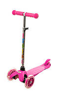 Триколісний самокат iTrike Scooter BB 3-013-4-E Pink