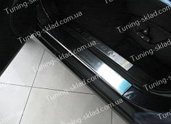 Накладки на пороги SsangYong Actyon (накладки порог Санг Енг Актіон)