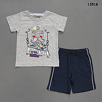 Літній костюм "Капітан" для хлопчика. 2-3; 4-5; 5-6 років