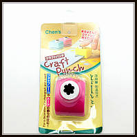 Діркопробивач Квітка 1 см кнопка