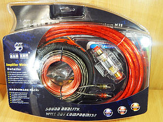 Набір дротів для підсилювача/сабвуфера 3200 Вт Якість! 